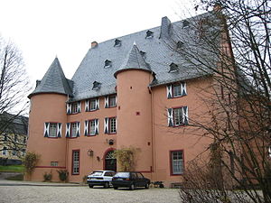 Frontansicht Burg Waldmannshausen