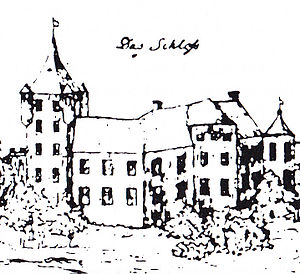Burg Werth 1740