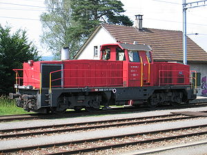 SBB Am 841 020-1 in Möhlin