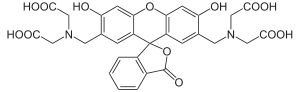 Struktur von Calcein