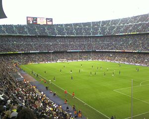 Camp Nou, Innenansicht