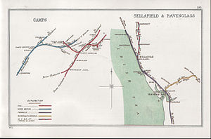 Strecke der Ravenglass and Eskdale Railway