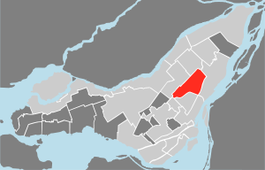 Lage von Rosemont–La Petite-Patrie in Montreal