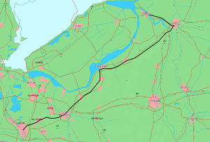 Strecke der Bahnstrecke Utrecht–Kampen