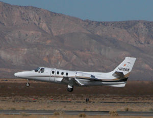 Cessna citation ISP-Mojave-070126.jpg