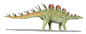 Lebendrekonstruktion von Chialingosaurus kuani