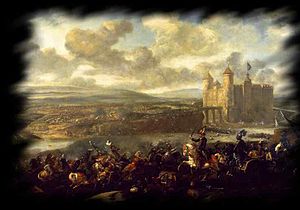 Die Schlacht von Chocim 1621 (Gemälde von Jan van Huchtenburgh 1647–1733)