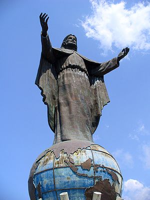 Christusstatue beim Capa Fatu Cama