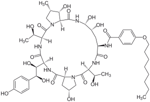 Struktur von Cilofungin