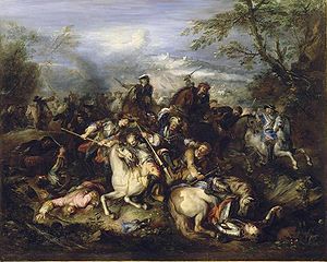 Schlacht bei Leuze (Gemälde von Joseph Parrocel)