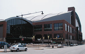 Das Conseco Fieldhouse in Indianapolis