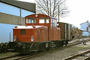 ex V29 952 der DB als V29 des DEV in Bruchhausen-Vilsen