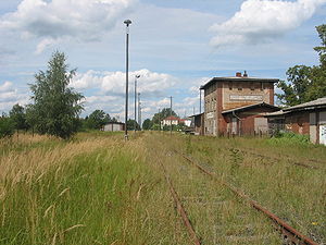 Bahnhof Rothenburg/Oberlausitz (Sachsen) im Jahr 2007