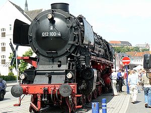 012 100-4 auf dem Flensburger Dampfrundum 2007
