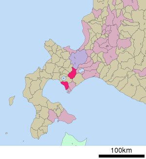 Lage Dates in der Präfektur