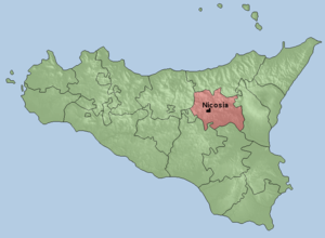 Karte Bistum Nicosia