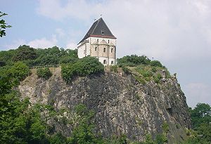 Doppelkapelle als Rest der Burg Landsberg