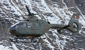 EC 635 der Schweizer Luftwaffe