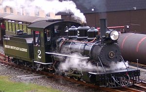 Die ehemalige Nr. 2 der EPCC bei der Brecon Mountain Railway