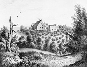 Edelhof Alberoda um 1855