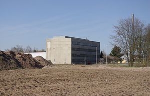 Ehemaliges Verwaltungsgebäude des Kraftwerks Franken II, 2011