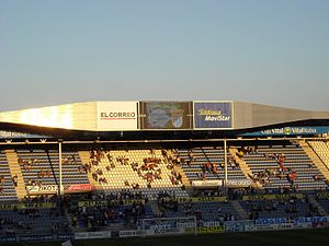 Tribüne des Estadio Mendizorrotza