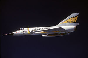 Eine F-106A &amp;amp;quot;Delta Dart&amp;amp;quot; des 5th FIS