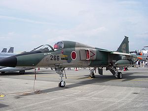 Mitsubishi F-1 auf der Iwakuni Air Base