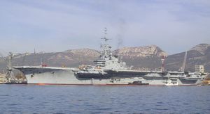 Clemenceau aircraft carrier