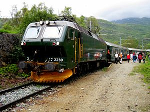 17 2232 auf der Flambahn (2004).