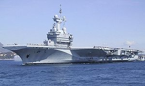Charles de Gaulle nuclear aircraft carrier