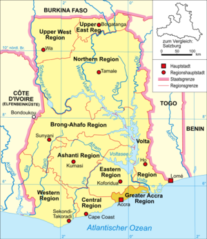 Accra in der Greater Accra Region