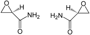 Struktur von Glycidamid
