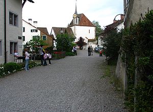 Das historische Zentrum von Greifensee