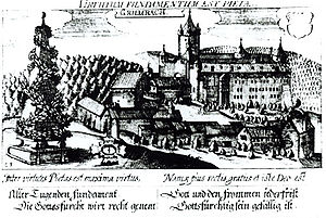 Schloss Grumbach im Jahr 1627
