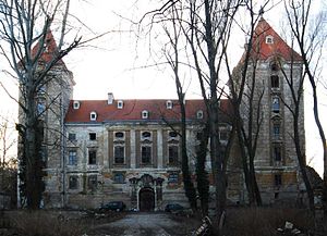 Schloss Ebenfurth, Hauptfassade
