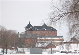 Burg Häme im Winter