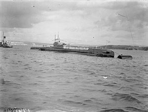 HMS Tantalus am 5. August 1948