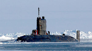 HMS Tireless (S88) am Nordpol
