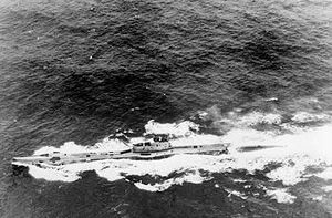 HMS Triumph am 4. Oktober 1940