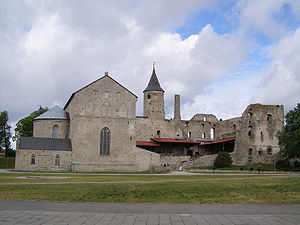 Die Bischofsburg Haapsalu heute