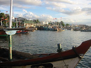 Hafen von Pelabuhan Ratu