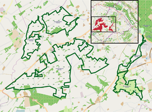 Übersichtskarte des Schutzgebiets