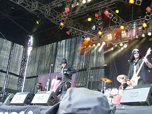 Hardcore Superstar beim Summer Breeze 2007