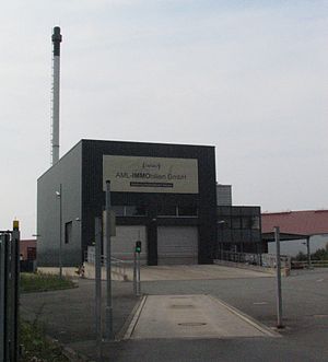 Heizkraftwerk Minden am Industriehafen