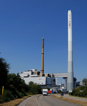 Heizkraftwerk Nord im August 2009