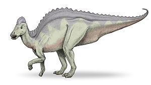 Lebendrekonstruktion von Hypacrosaurus