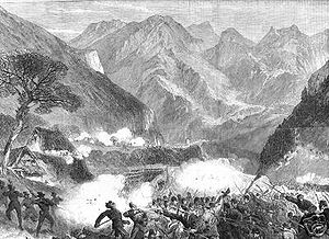Illustrated London News - 11 agosto 1866. Combattimento fra garibaldini e austriaci a Bezzecca.jpg