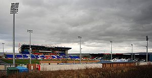 Das Stadion der Inverness Caledonian Thistle