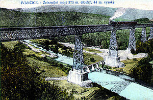 Viadukt Ivančice  alte Brücke